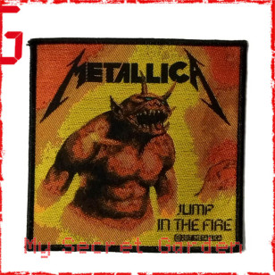 Metallica - Jump In The Fire Official Standard Patch ***READY TO SHIP from Hong Kong***